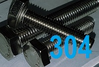 UNC Stainless Steel Hex Head Set Screws Full Thread Grade 304